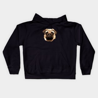 Pug Cutest Dog Face Ever! Kids Hoodie